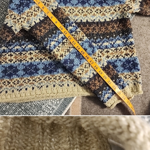 Vintage Knit Carolyn Taylor Wool Blend Sweater - Picture 3 of 5